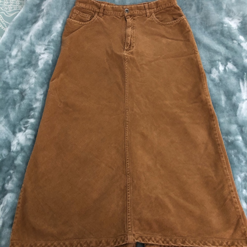 St Johns Bay tan corduroy shirt